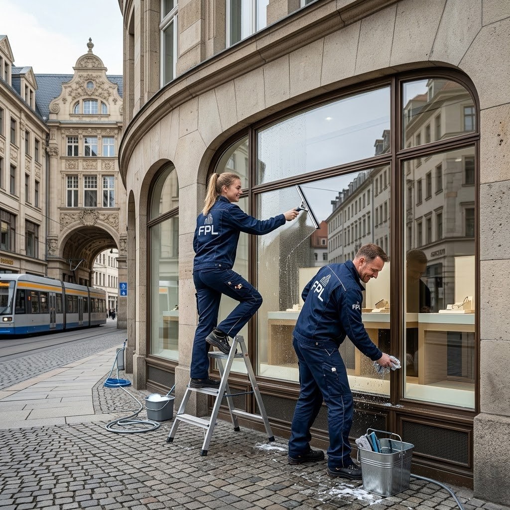 Professionelle Glasreinigung und Fensterreinigung in Leipzig