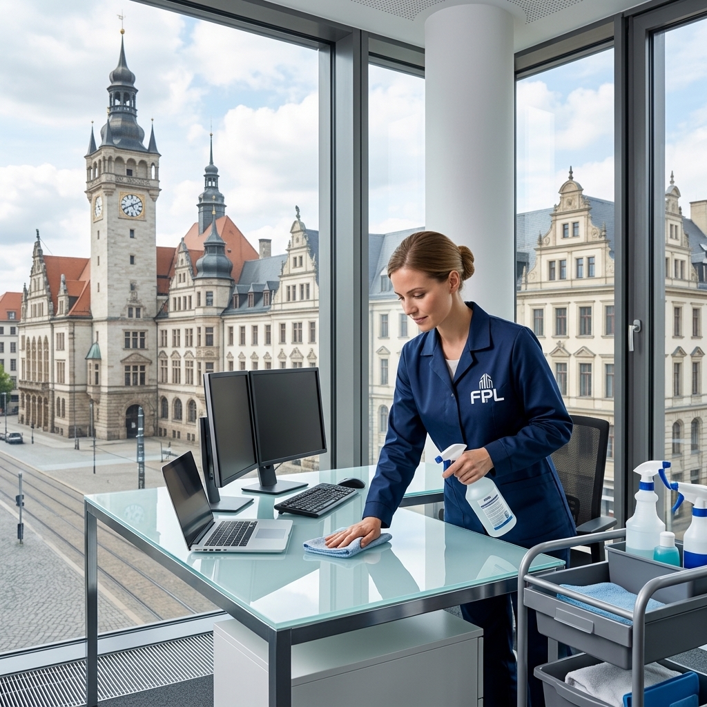 Professionelle Unterhaltsreinigung und Büroreinigung in Leipzig